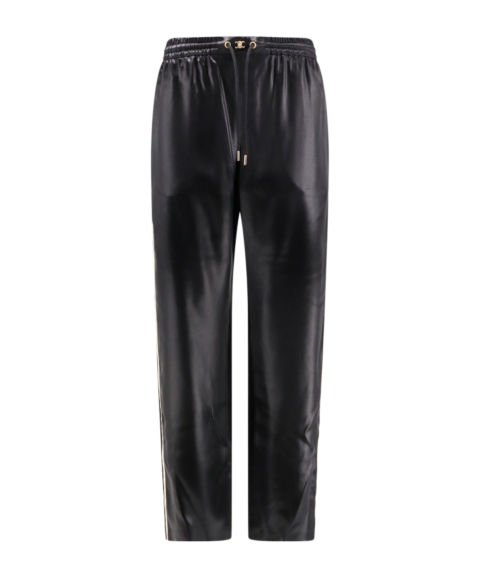 Celine Drawstring Jogging Pants In Black