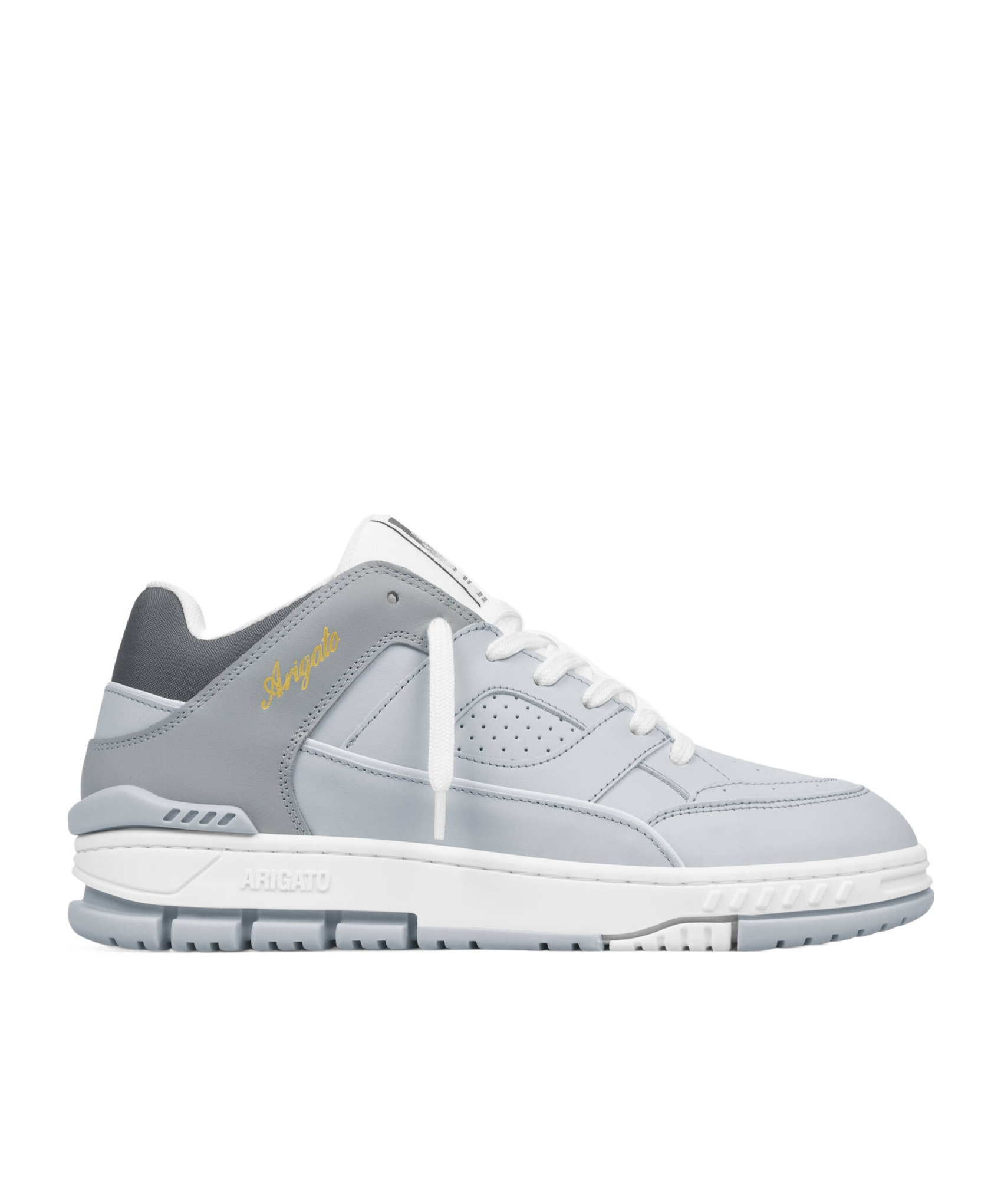Axel Arigato Area Lo Leather Sneakers In Gray