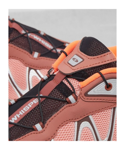 Salomon Xt-whisper Sneakers Henna / Tawny Port / Neon Flame In Multicolor