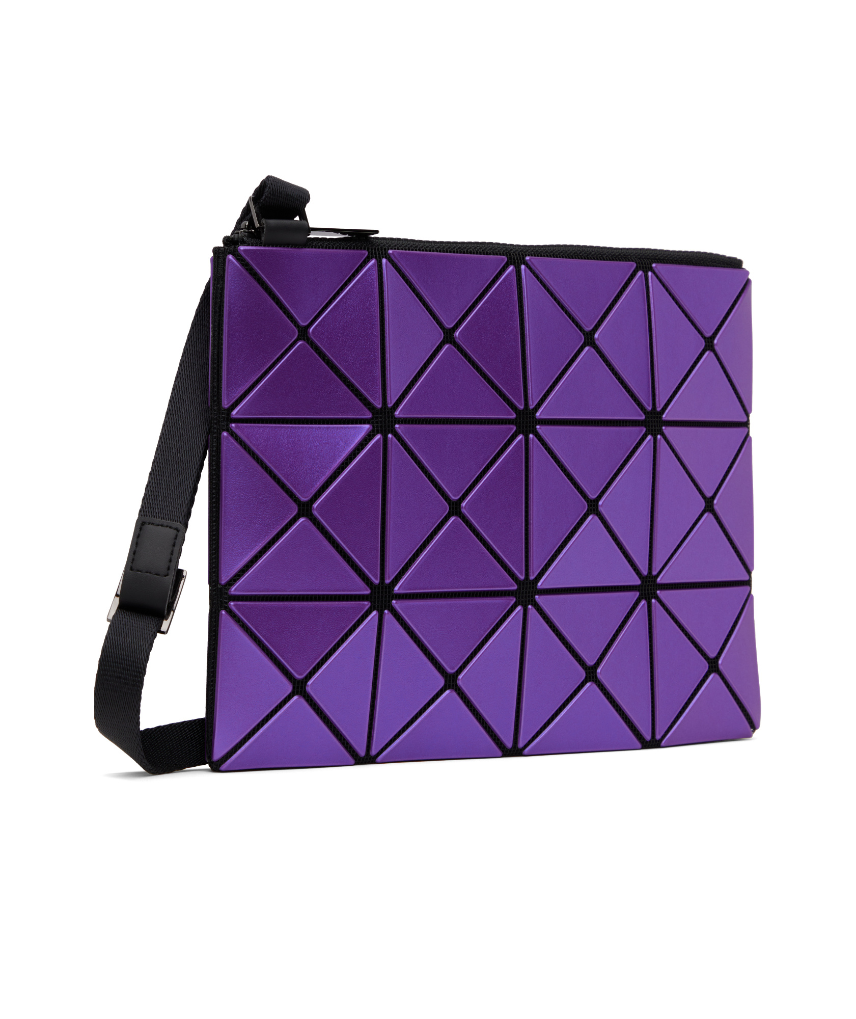 Bao Bao Issey Miyake Purple Lucent Metallic Bag In Purple