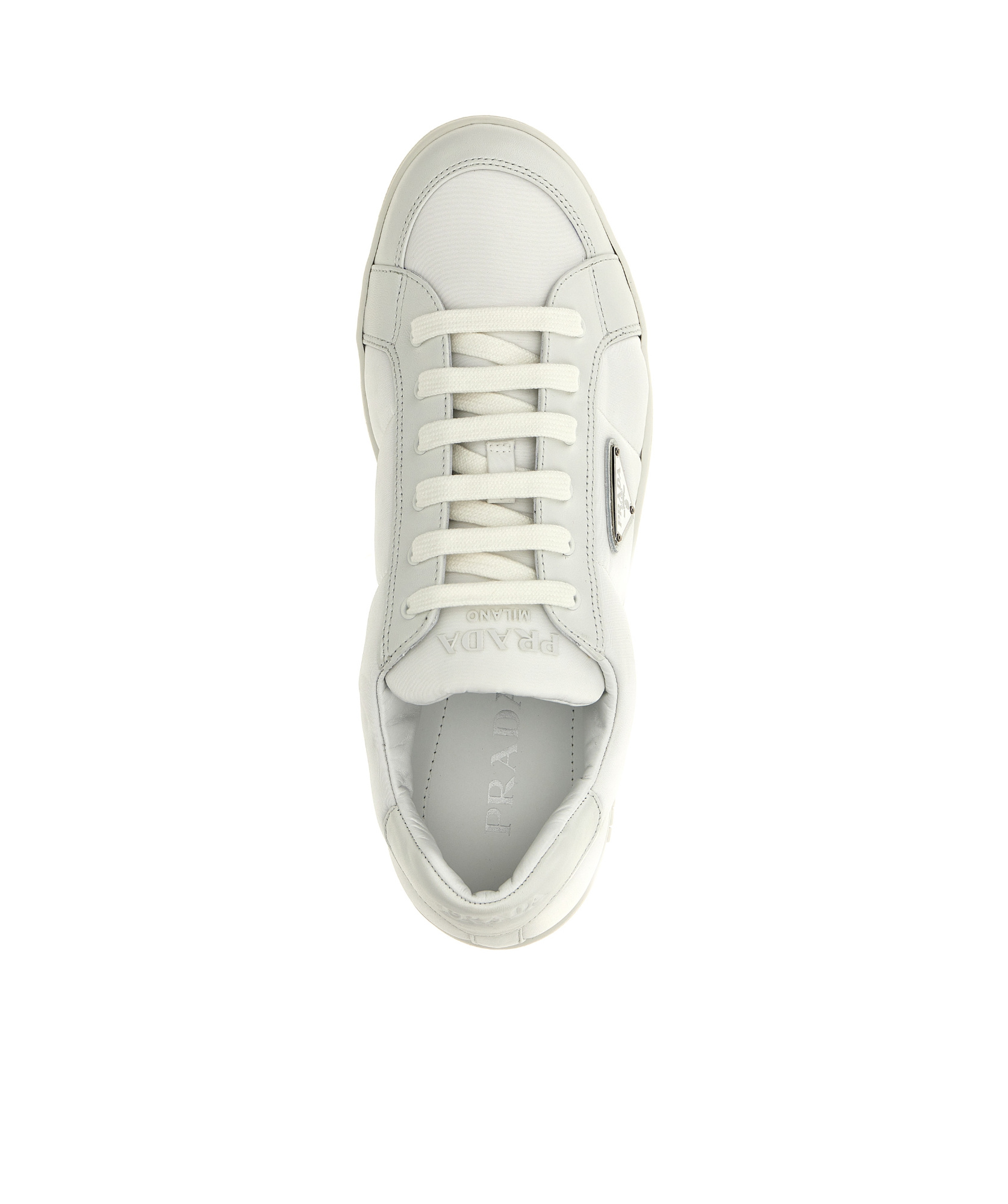 Prada Downtown Sneakers In White