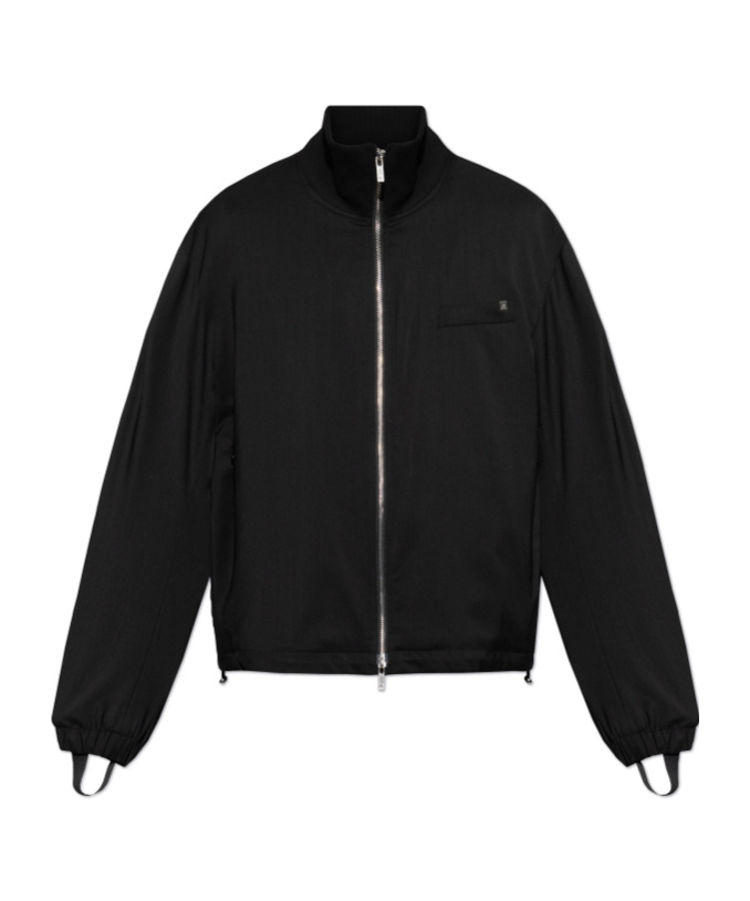 Helmut Lang Long-sleeved Casual Jacket In Black