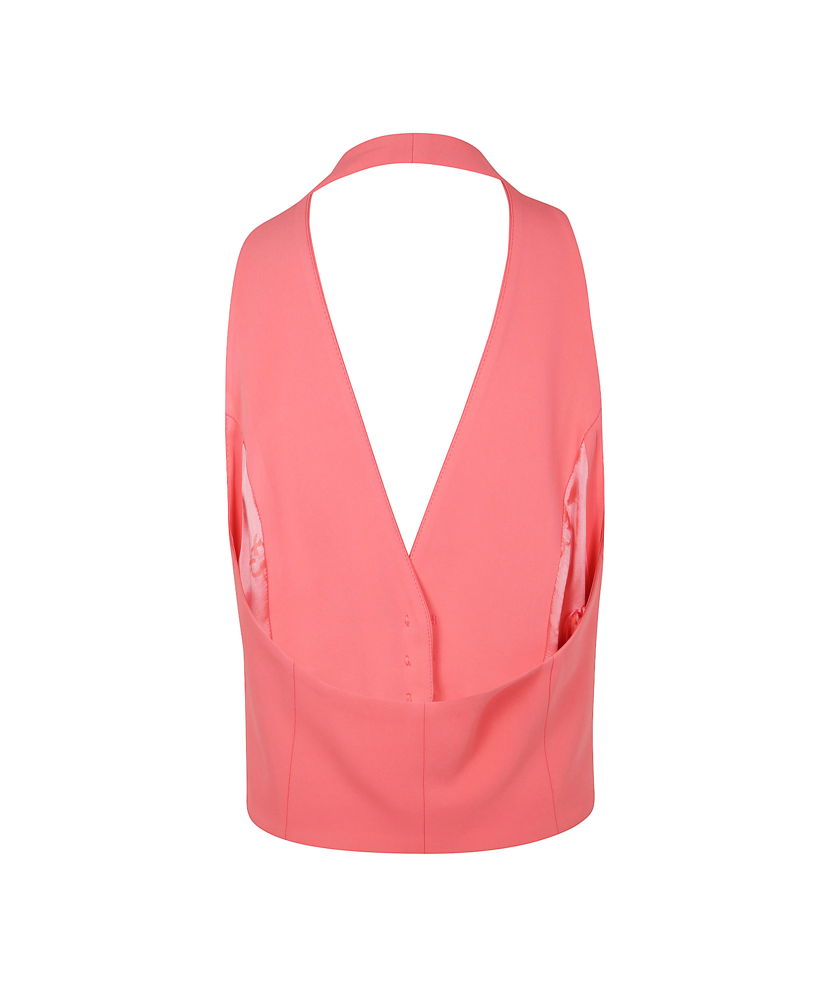 Pinko Sleeveless Vest In Pink