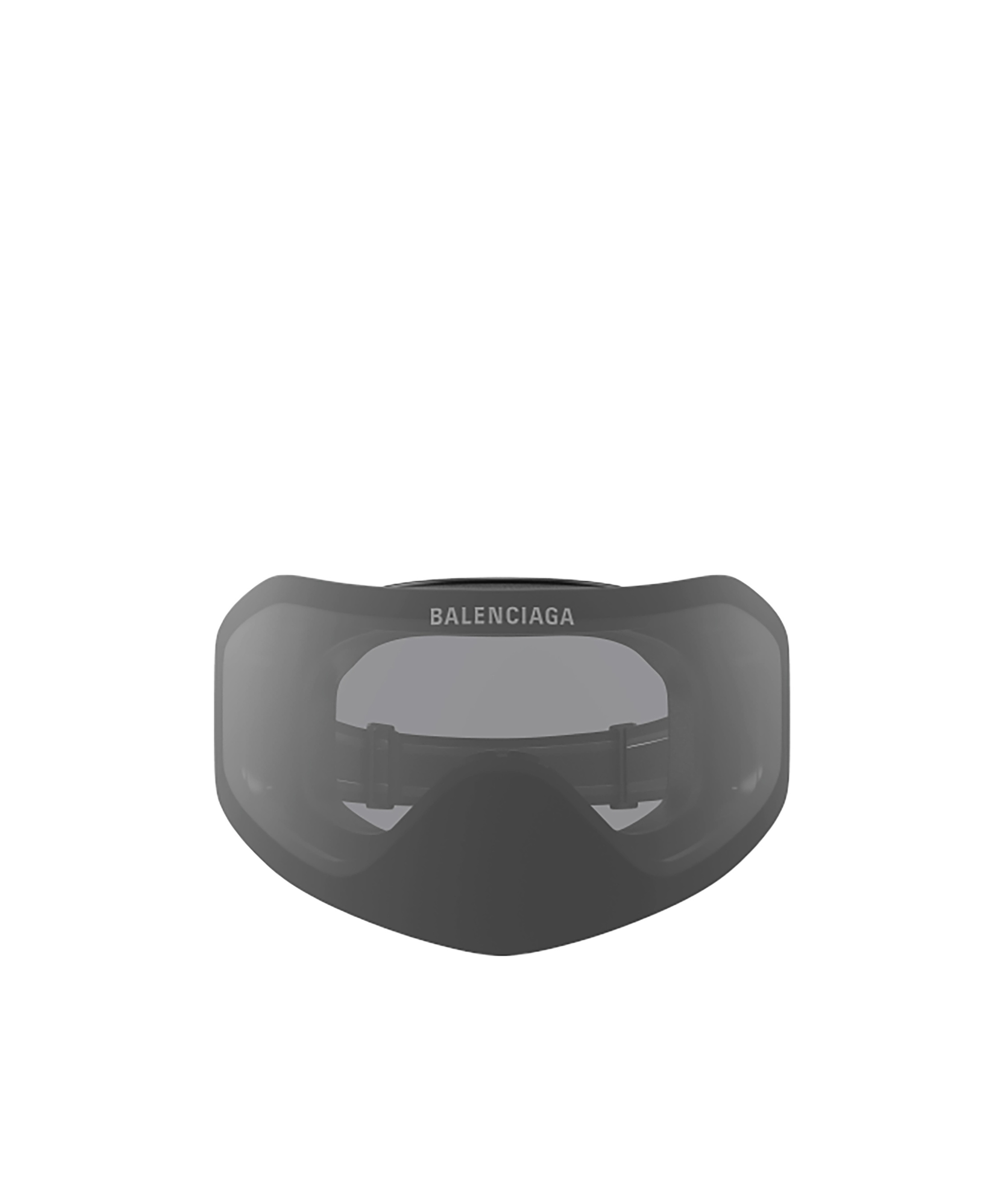 Balenciaga Ski Mask Goggles In Black