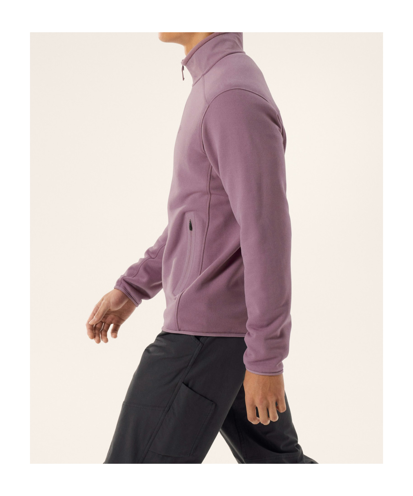 Arc'teryx Kyanite Zipper Jacket In Gray