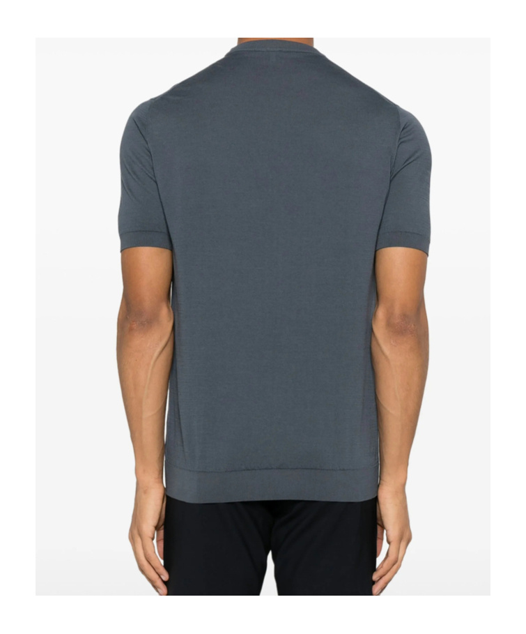 Fedeli Short-sleeved T-shirt In Gray