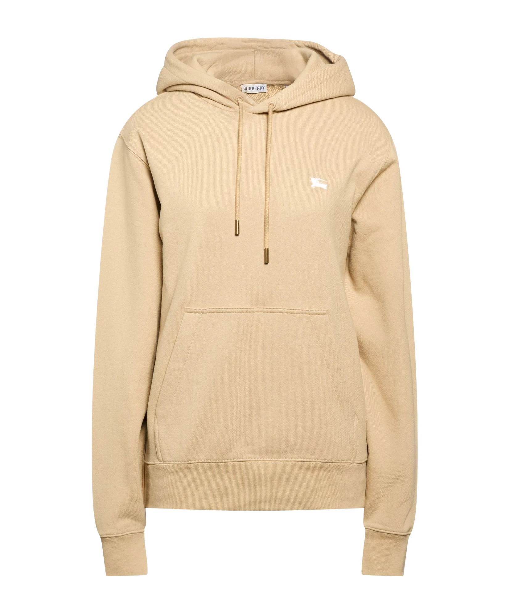 Burberry Solid Color Sweatshirts In Nude
