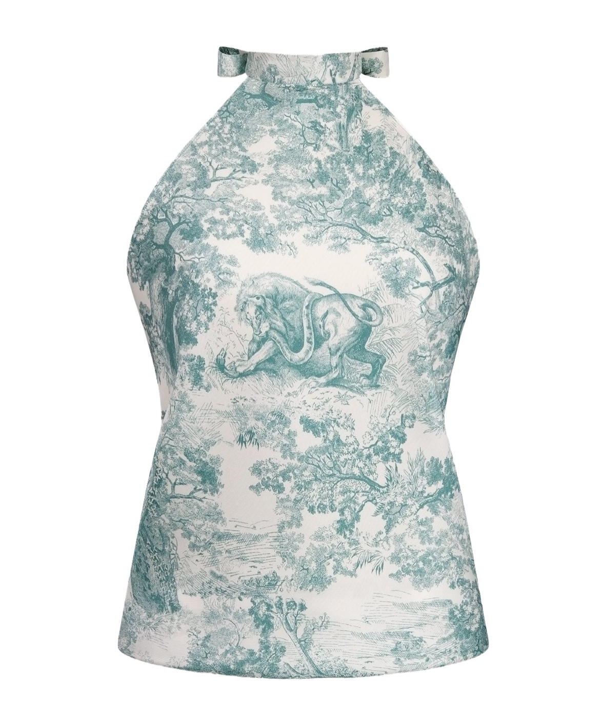 Dior Iviera Toiledejouysauvage Silktop In Green