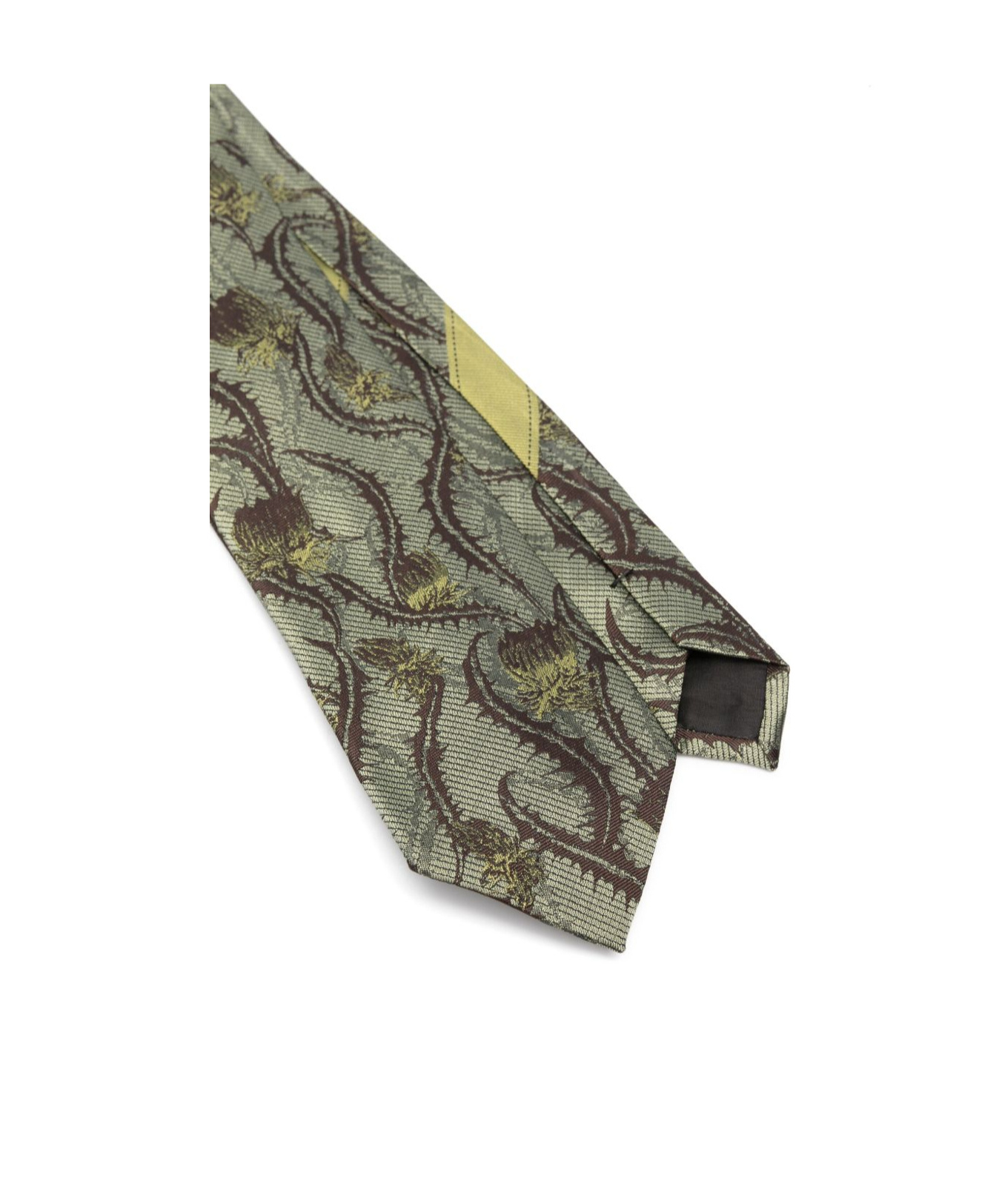 Dries Van Noten Printed Tie