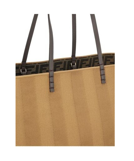 Fendi Mcm Visetos Stark Side Studs Backpack In Brown