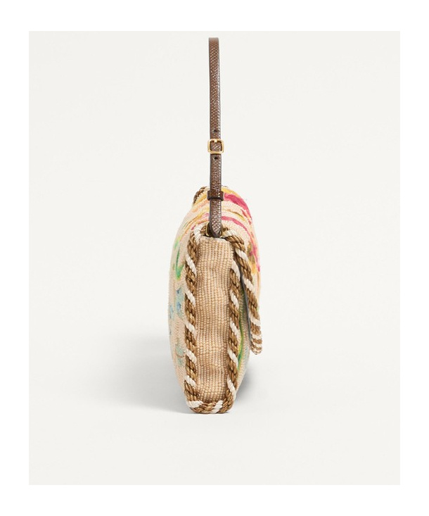 Valentino Garavani Vain Soft Embroidered Small Shoulder Bag