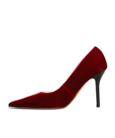 Jw Anderson Woman Pumps Red Size 6 Textile Fibers In Red