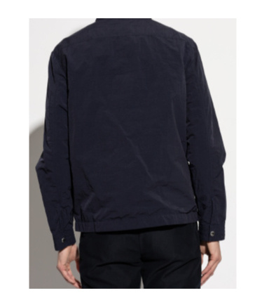Ps By Paul Smith Long-sleeved Casual Jacket In Black
