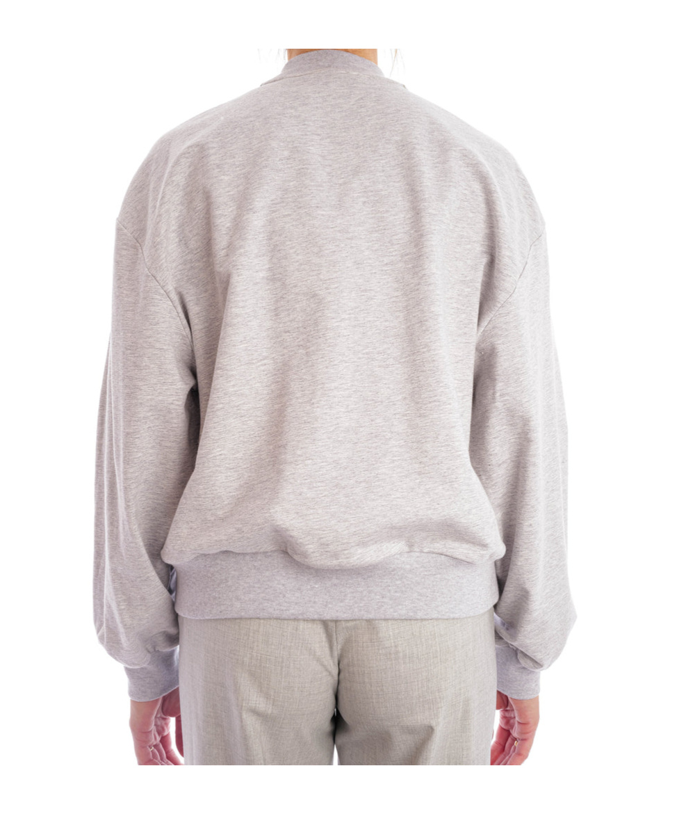 Shop Peserico Long-sleeved Sweater In White