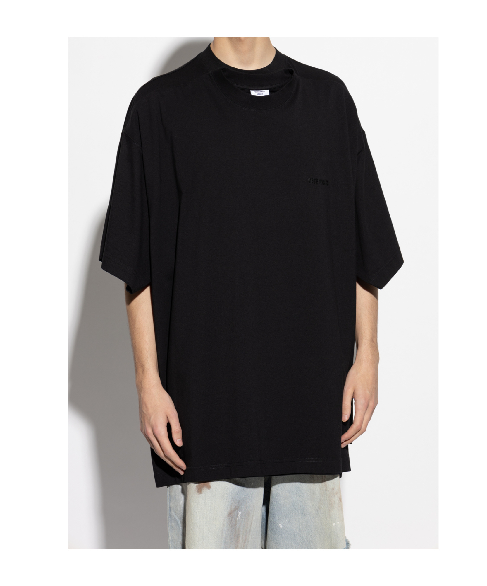 VETEMENTS DOUBLE-LAYER T-SHIRT