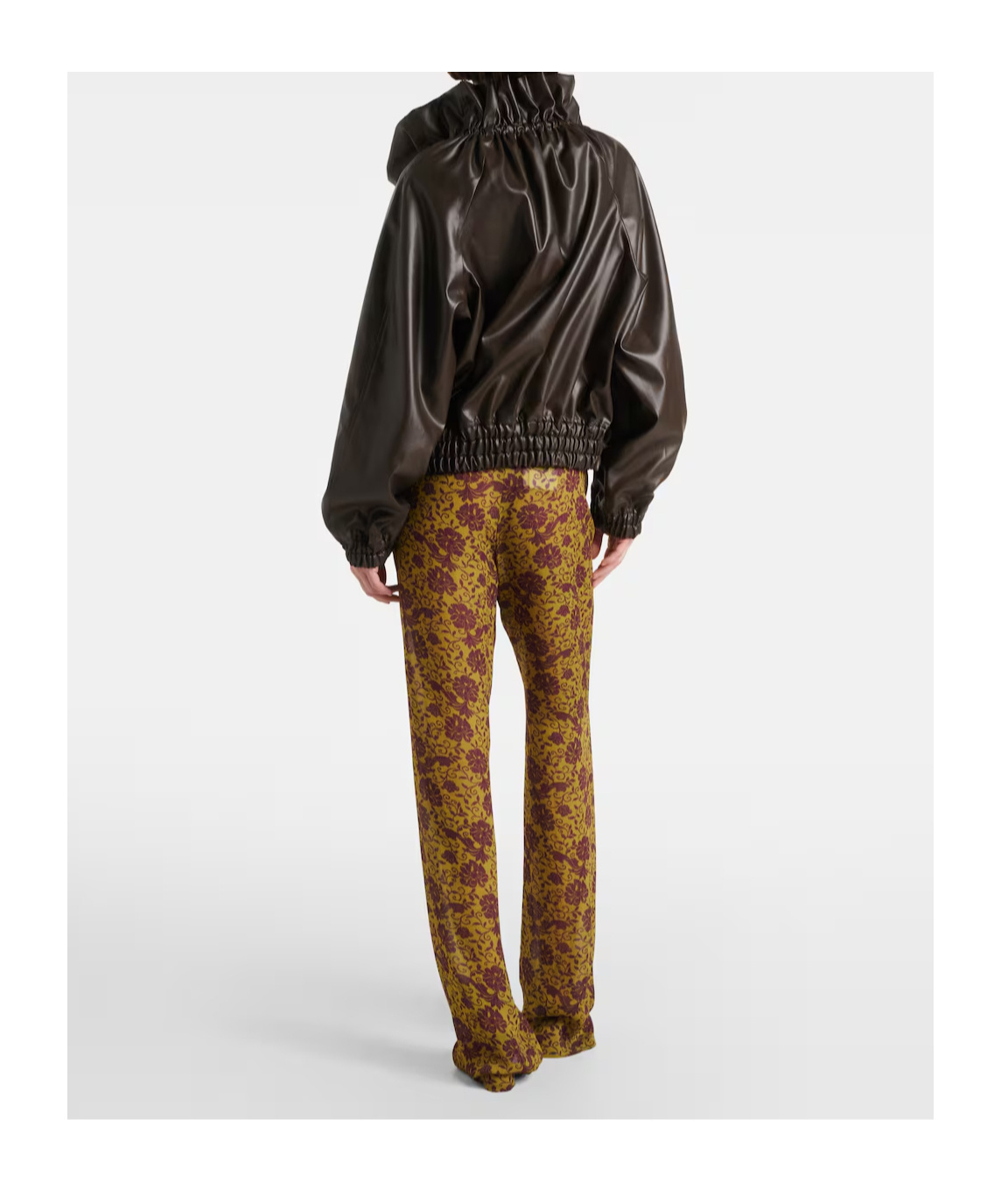 Dries Van Noten Long Sleeve Casual Jacket In Green