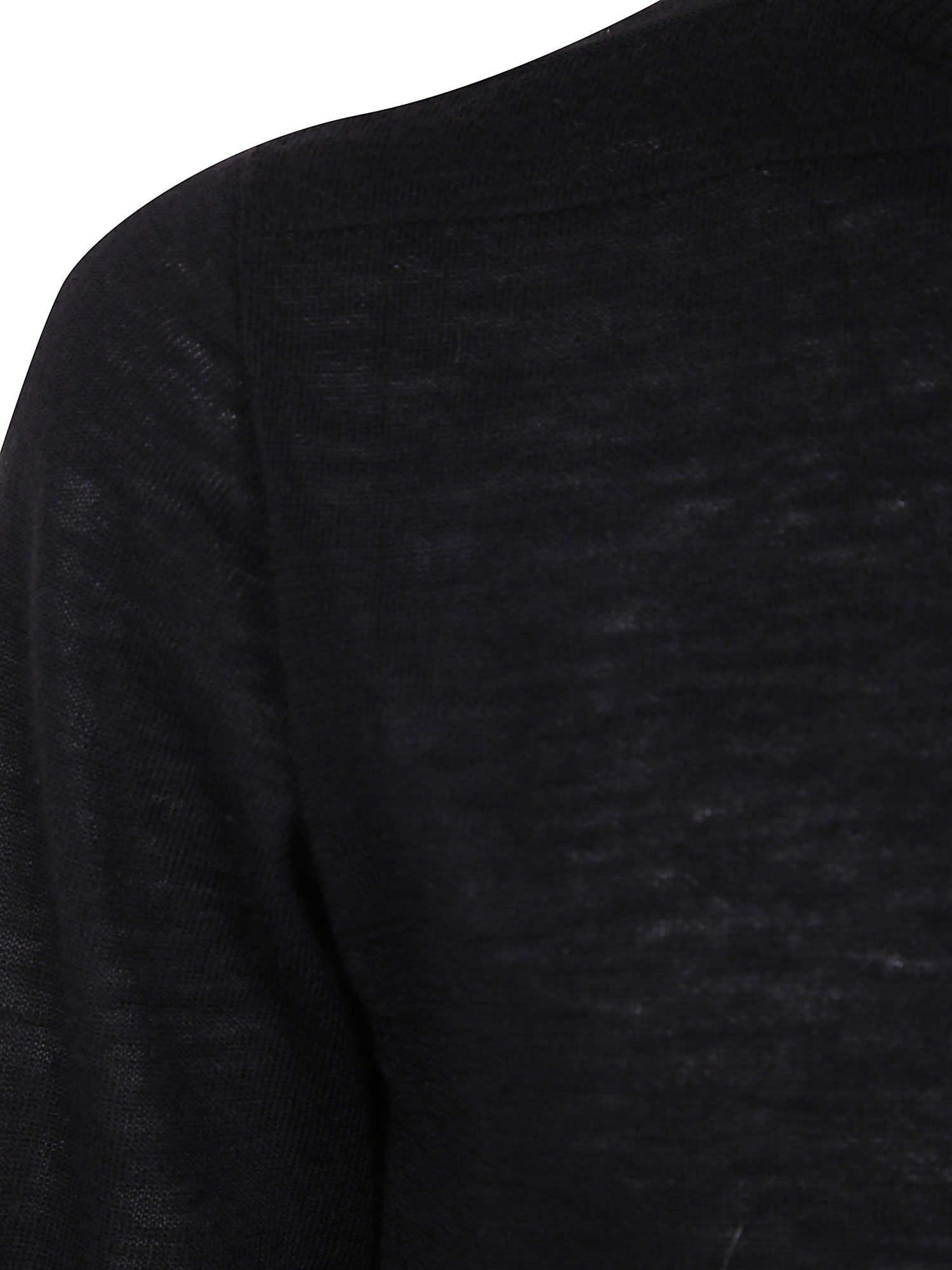 Rick Owens Men Level Turtle Neck Sweater In Black