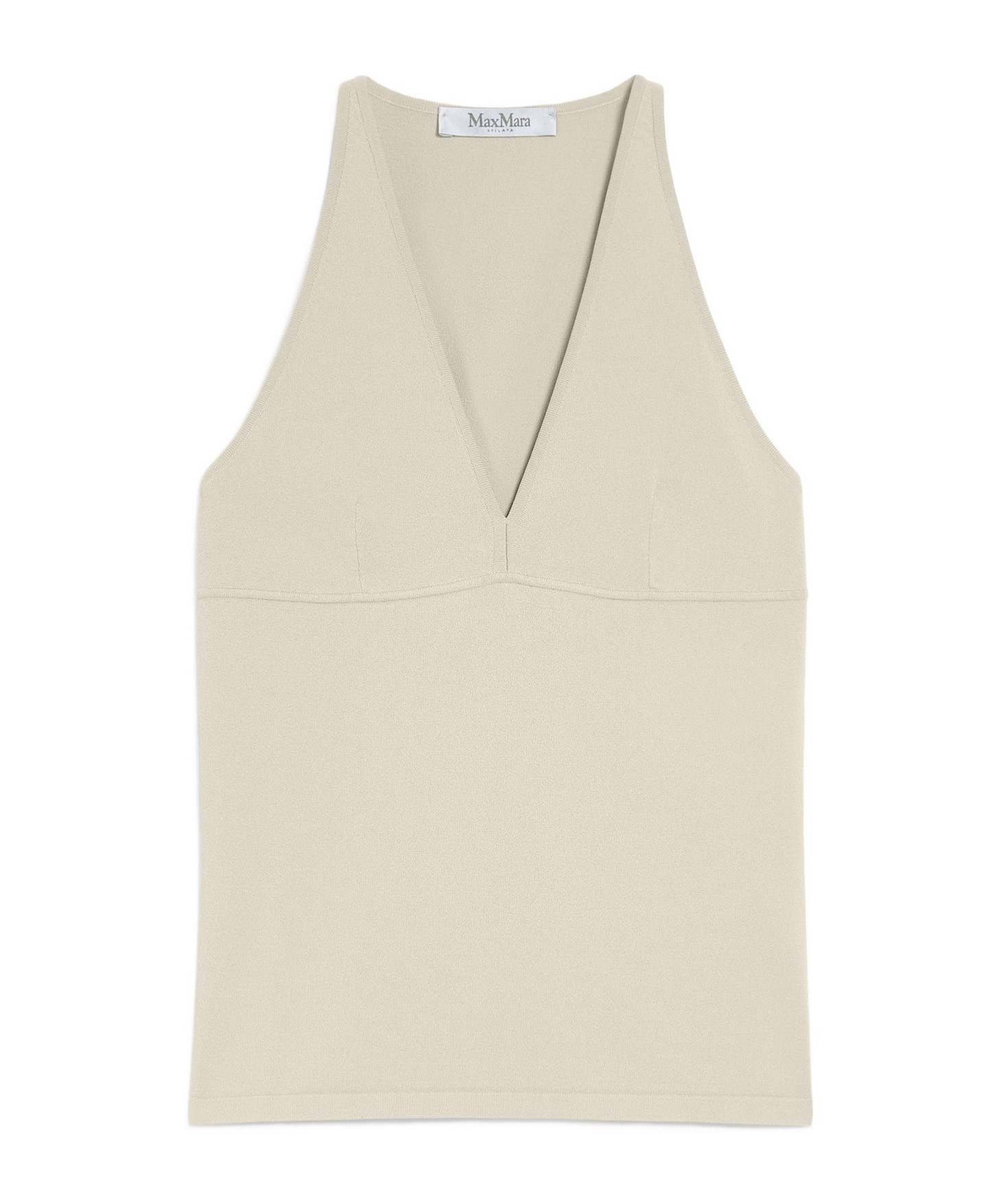 Max Mara Sleeveless Top In Acid Green