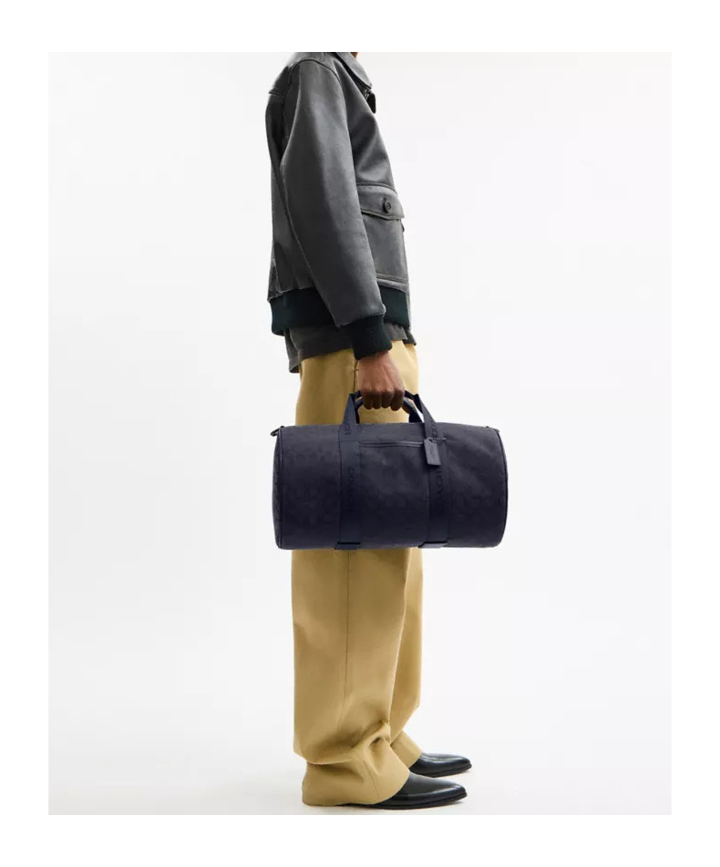Coach Duffle Theo De Jacquard De Firma