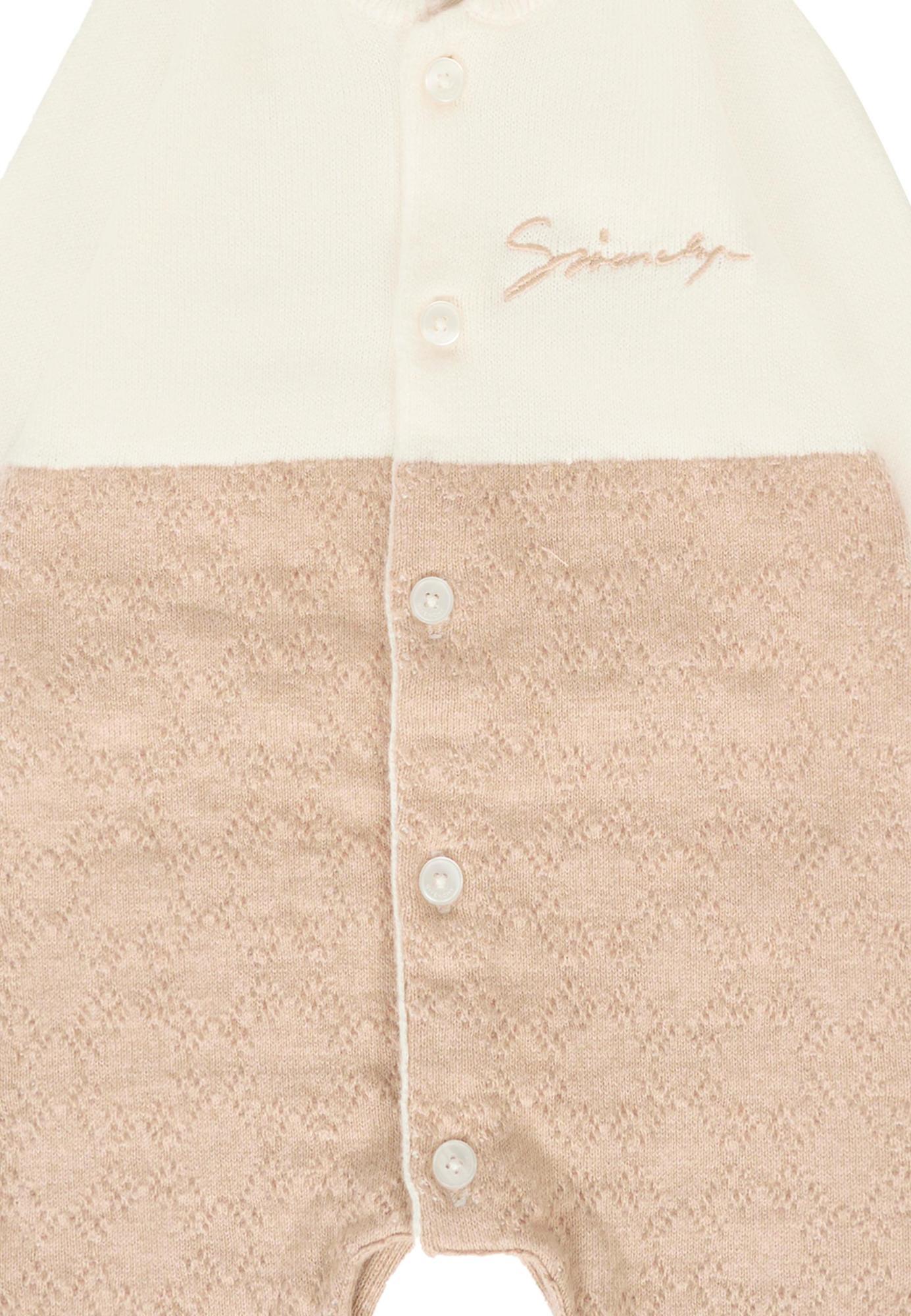Givenchy Long-sleeved Jumpsuit In Brown
