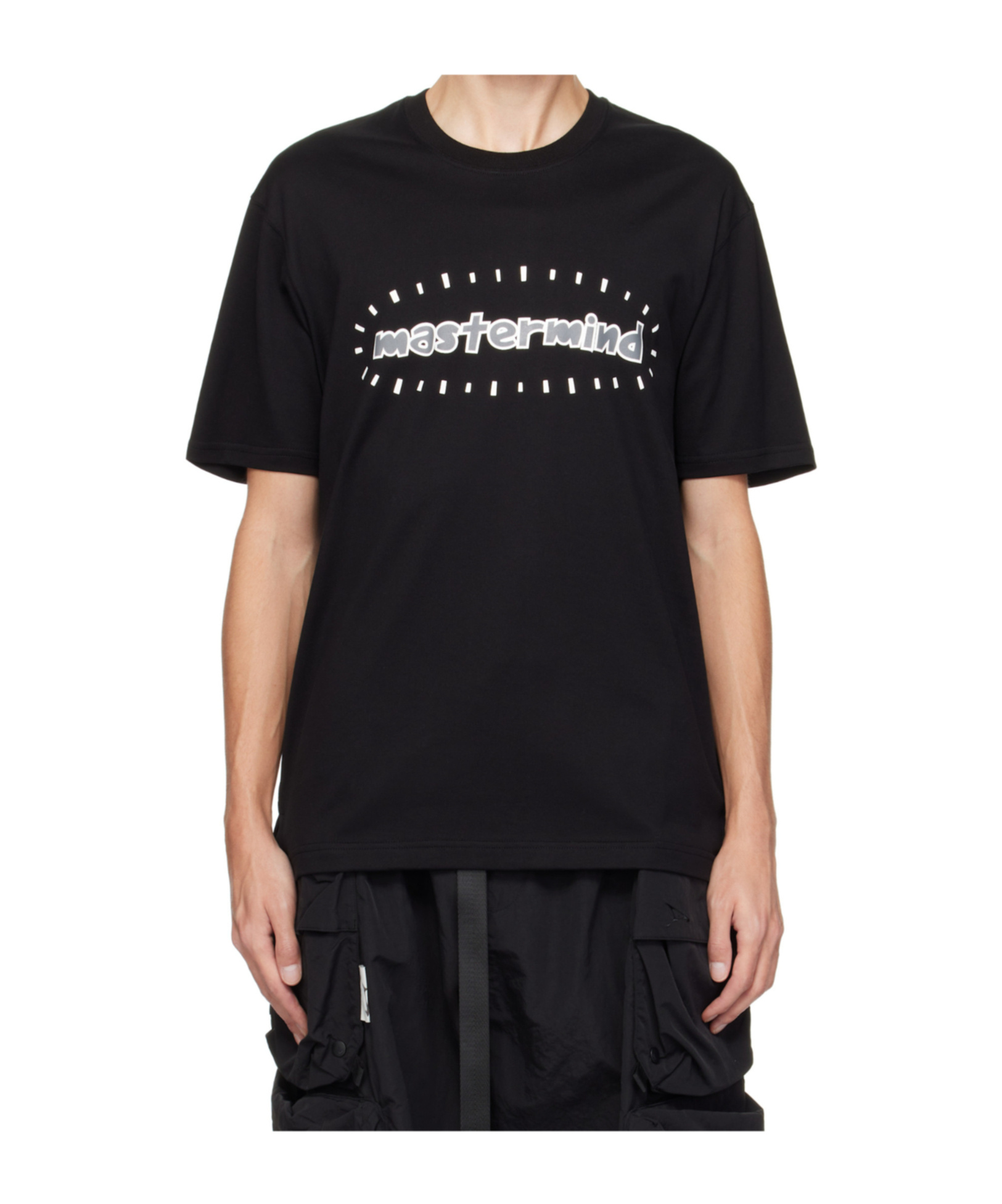 Mastermind Japan Short-sleeved T-shirt In Black