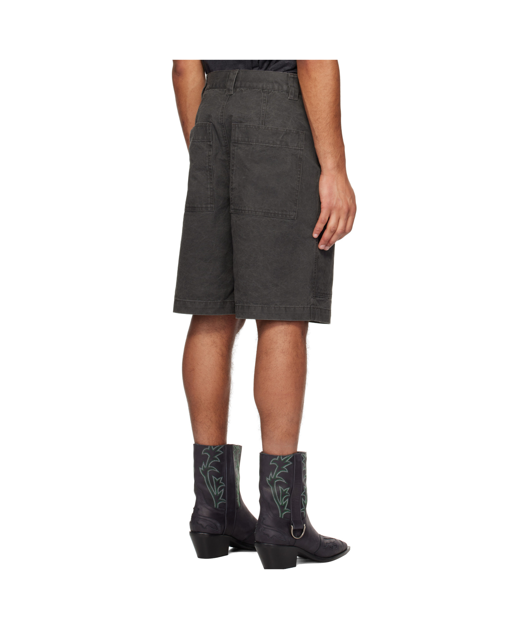 Isabel Marant Black Kyle Shorts In Black