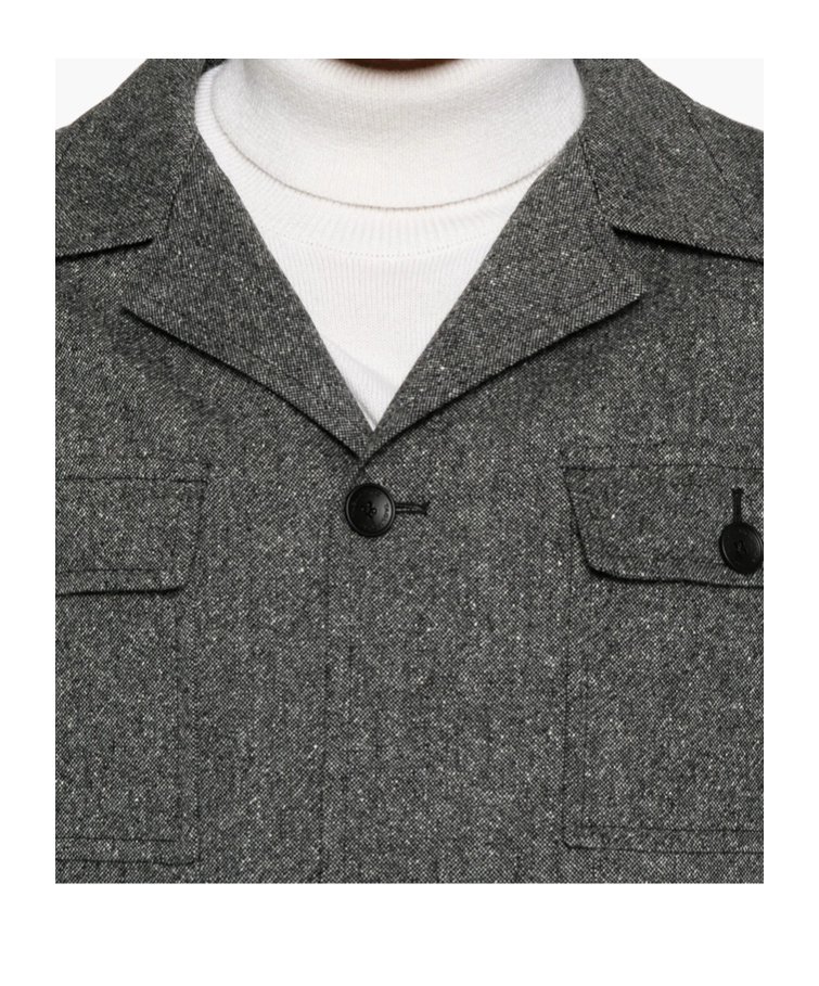 Tagliatore Long Sleeve Blazer And Belt Loop Pants Set