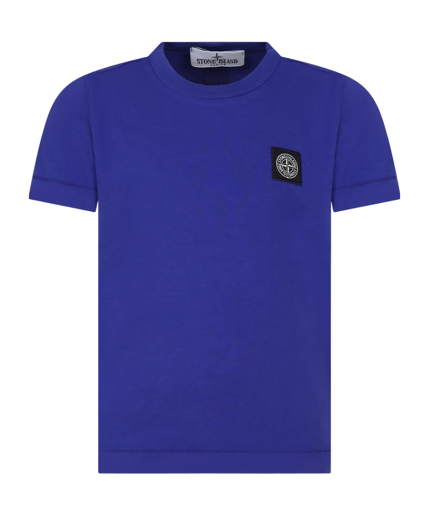 STONE ISLAND COMPASS-MOTIF COTTON T-SHIRT