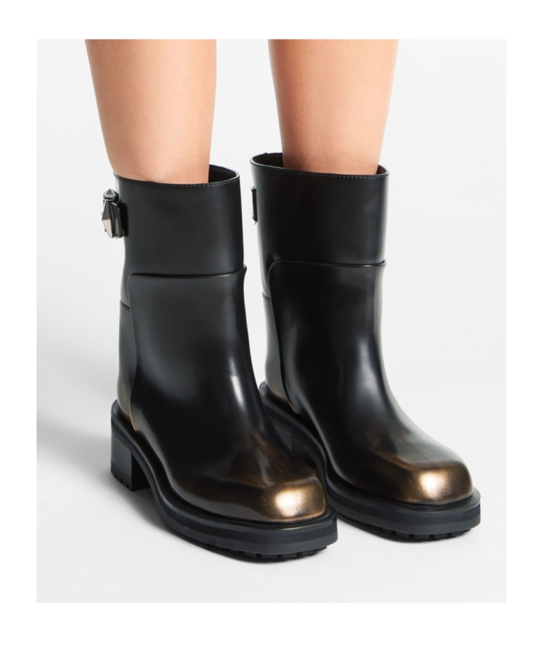 Jimmy Choo Short Boot In Black