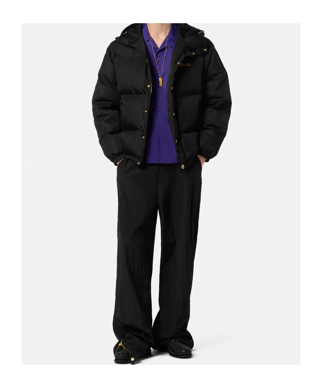 Versace Jacket In Black