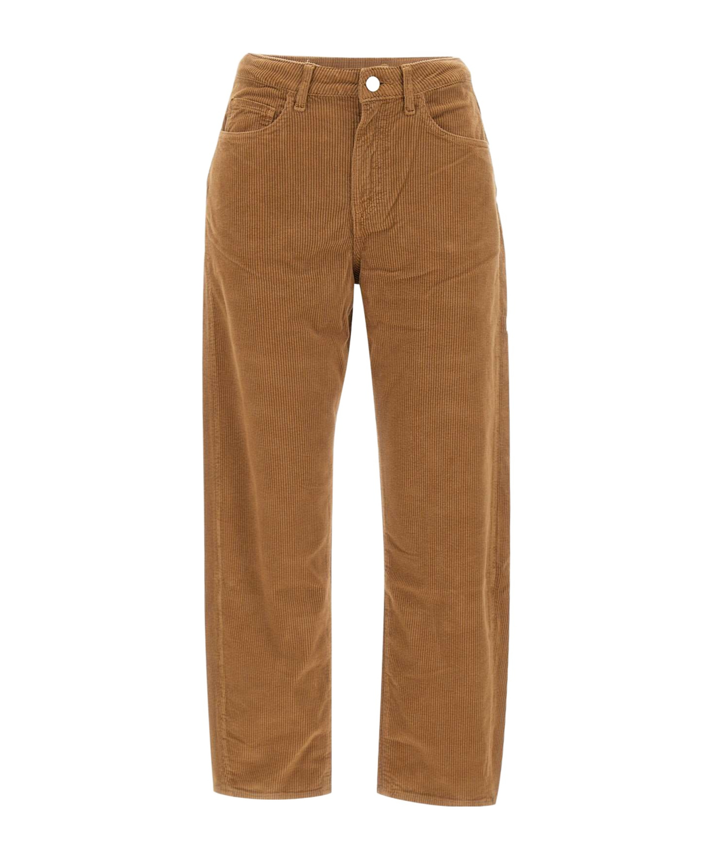 Kaos Corduroy Trousers In Brown