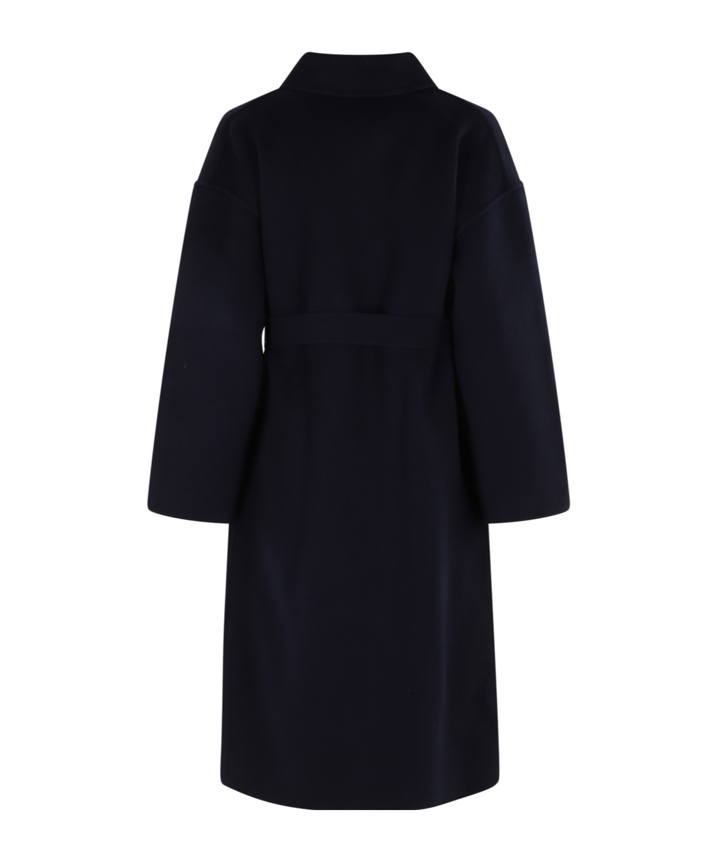 Semicouture Semi Couture Double-breasted Alice Coat With Notched Collar In Black