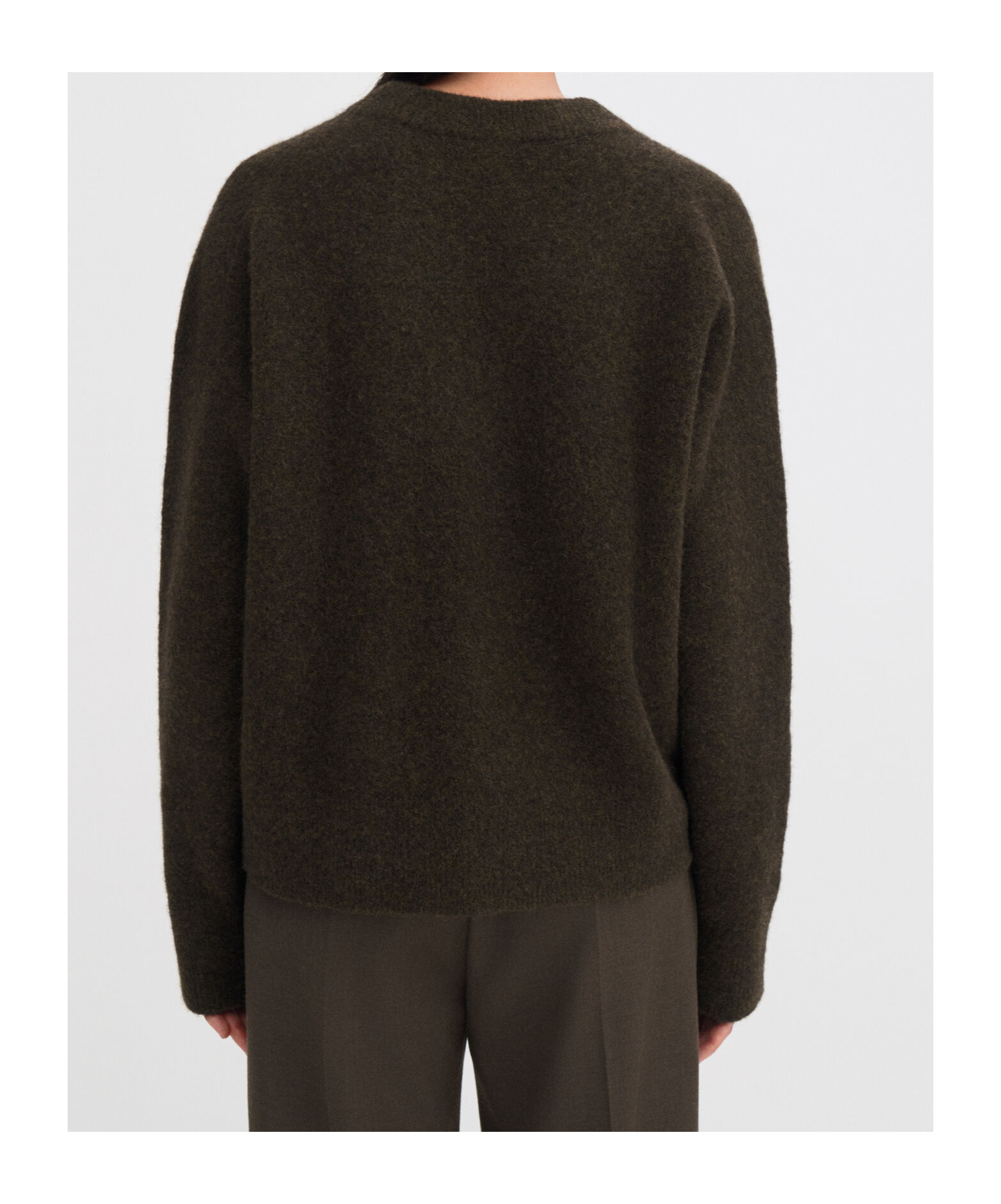 Filippa K Crewneck Sweater In Green