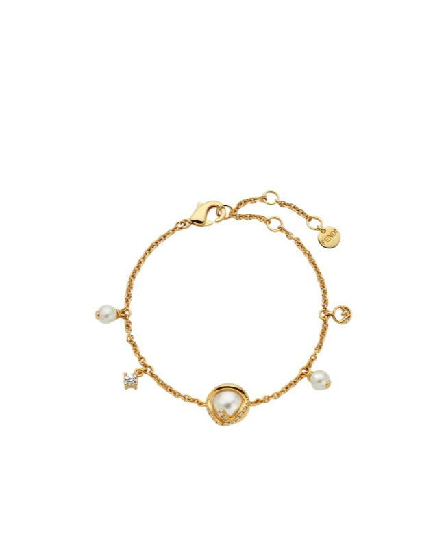Fendi F Is Bracelet In Gold