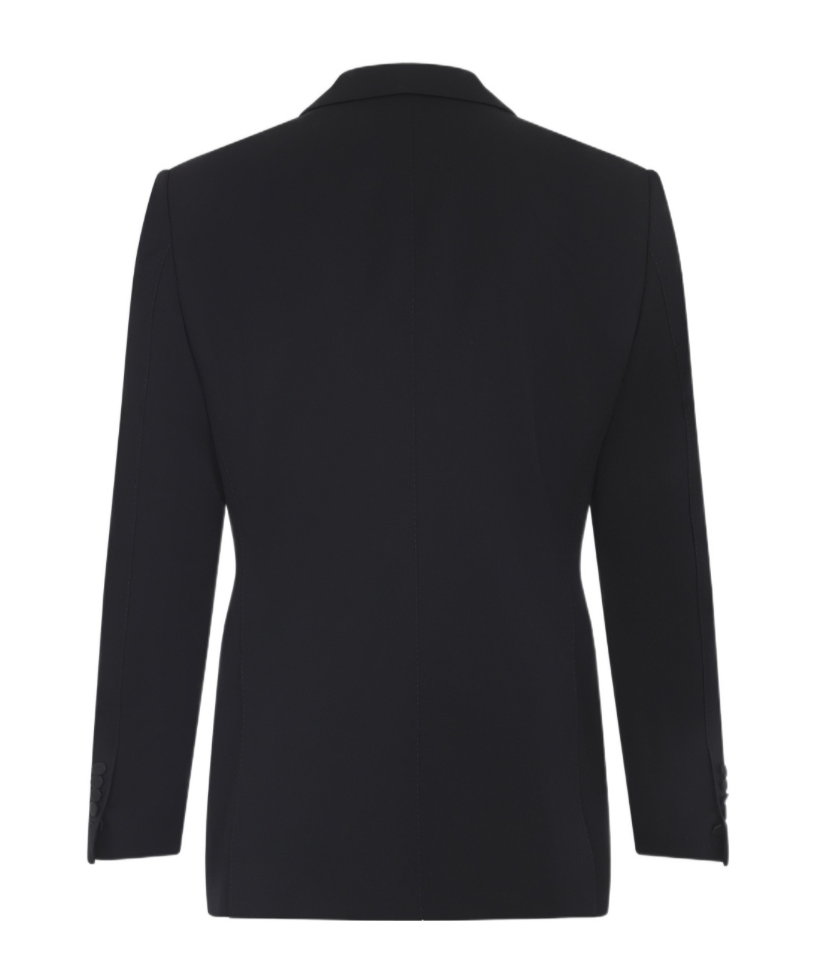 Tom Ford Tuxedo Jacket With Notch Lapel And Pockets In Black