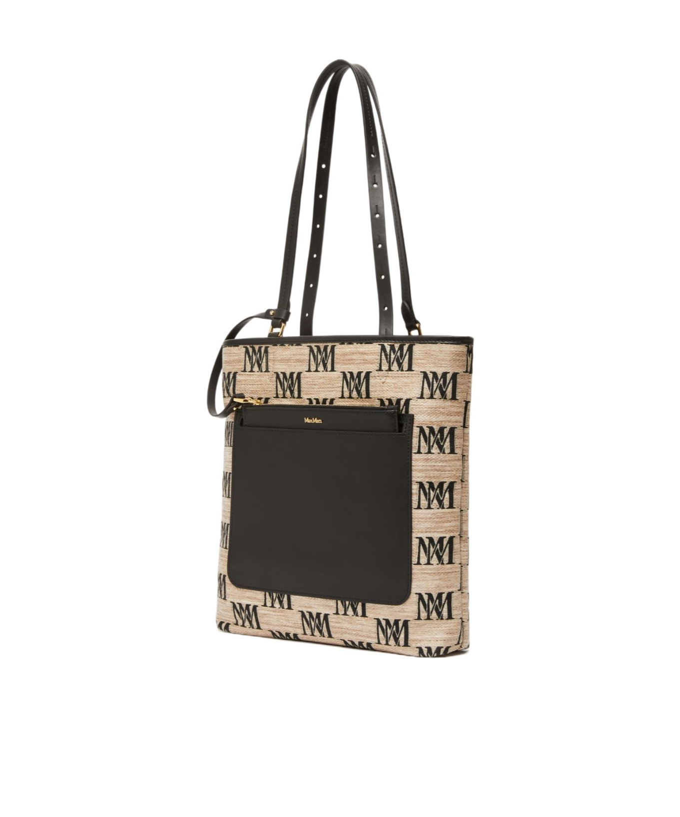Max Mara Bucket Shoulder Bag In Black