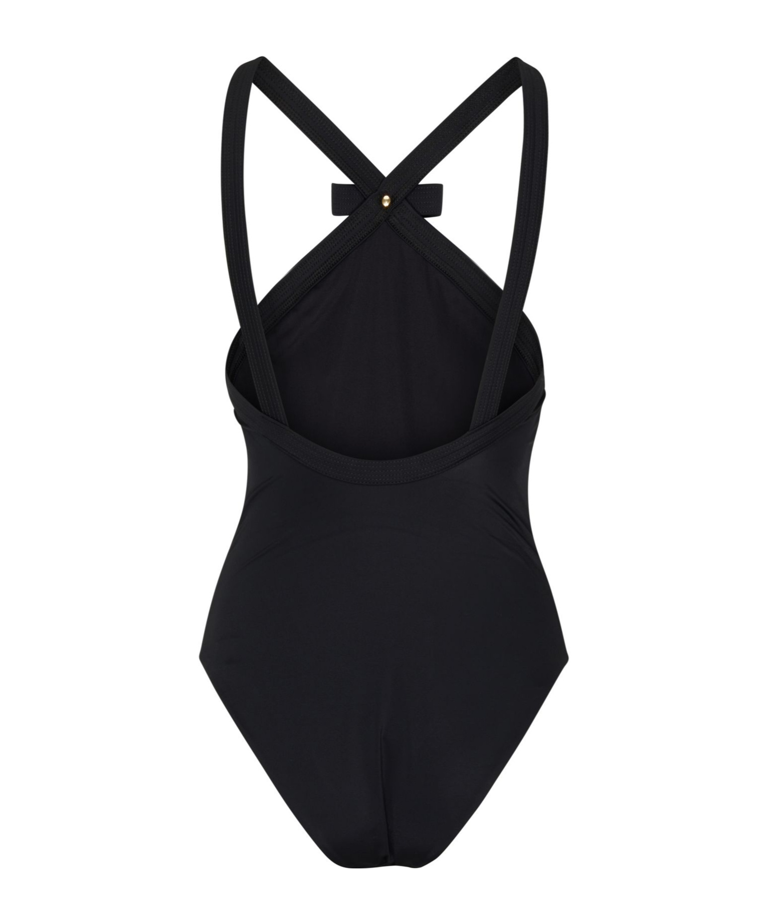 Versace Lycra Vita One-piece Swimsuit In Black