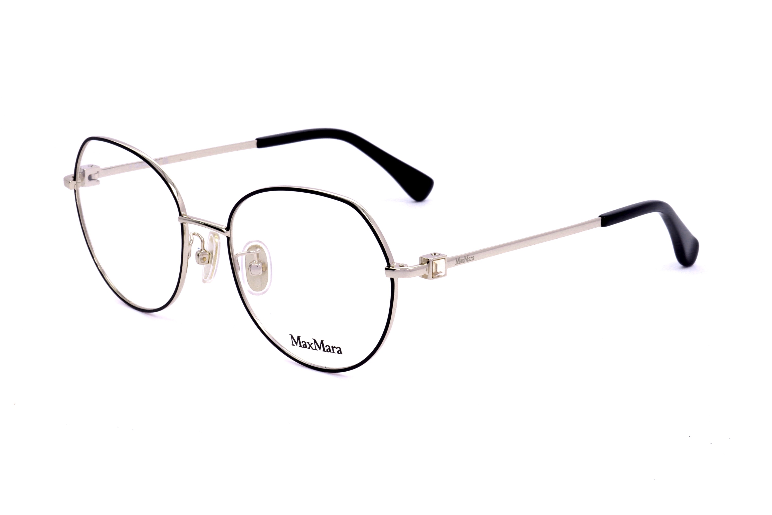 Max Mara Full Frame Plain Mirror In Black