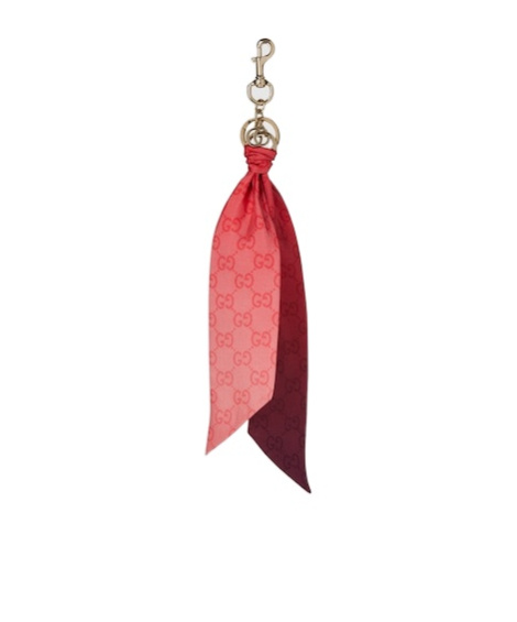 Gucci Keychain With Gg Silk