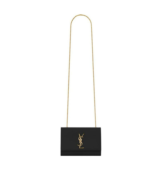Saint Laurent Flip Shoulder Bag In Black