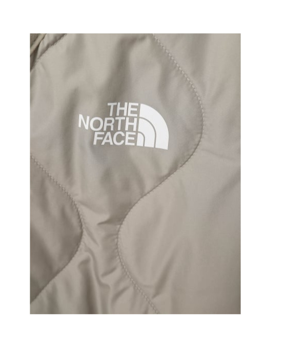 The North Face Ampato Quilted Jacket In Gray