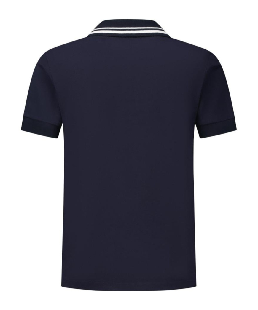 Dolce & Gabbana Dolce Gabbana Kids Logo Detailed Polo Shirt In Black