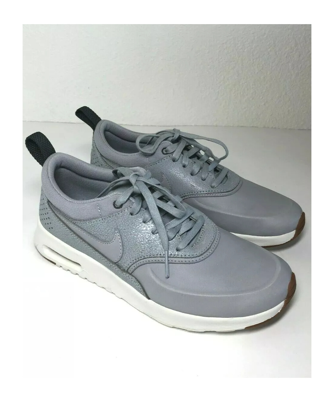 Nike Laced Sneakers In Gray