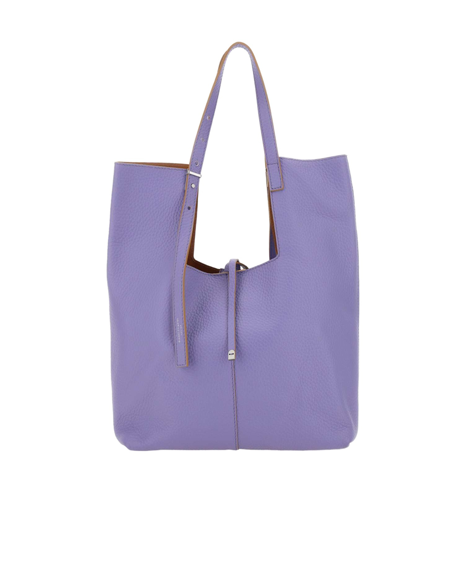 Gianni Chiarini Ava Top Handle Bag In Purple