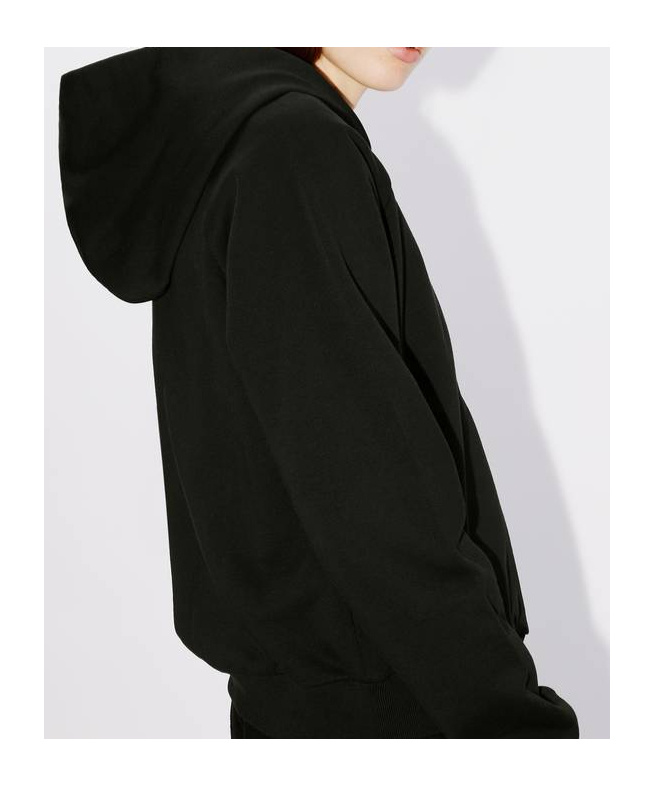 Kenzo Hooded Sweater In Black
