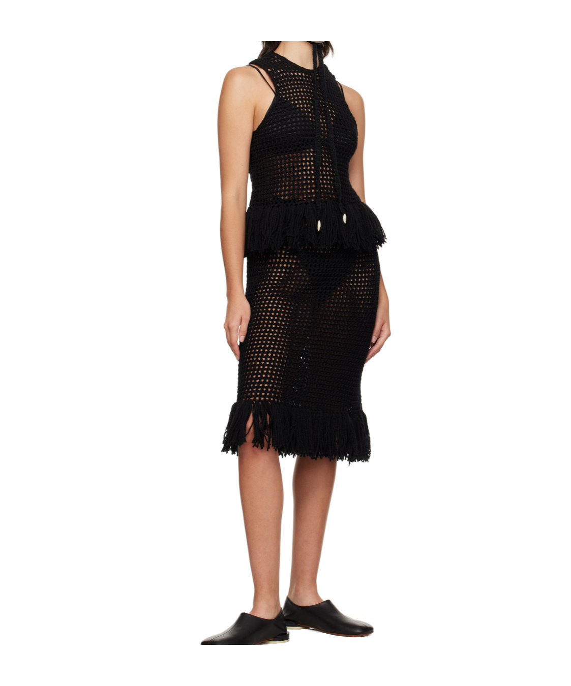 Shop Niccolò Pasqualetti Grata Midi Skirt