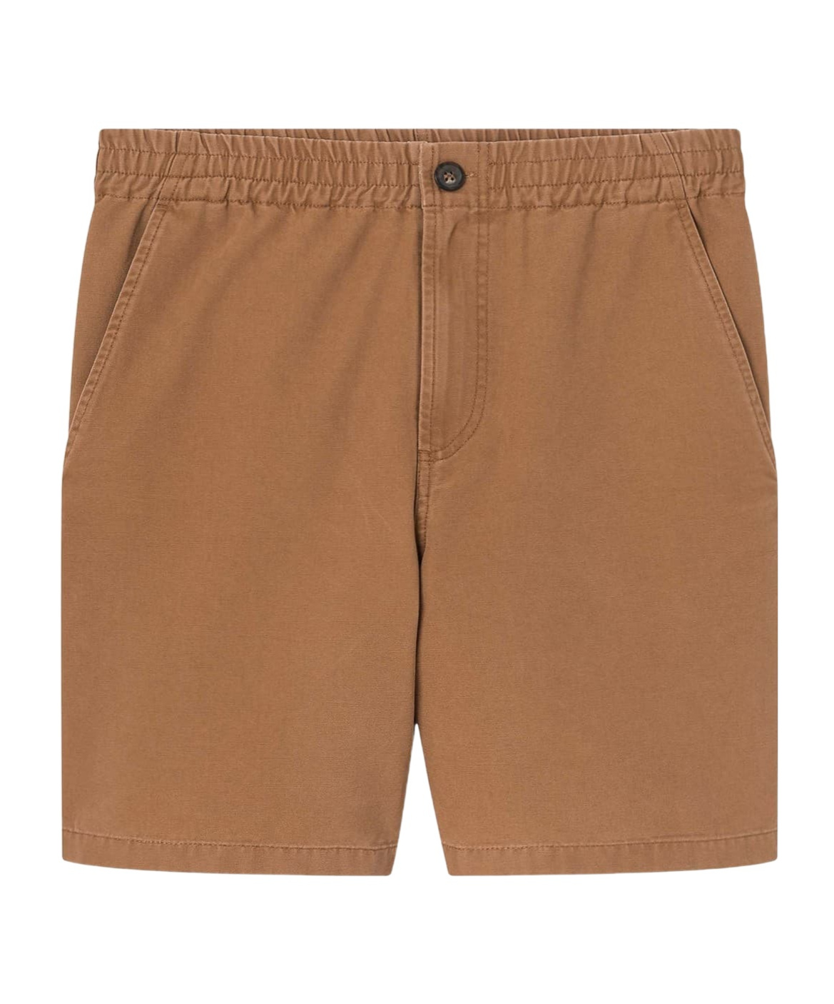 Apc Elastic Waist Shorts In Brown