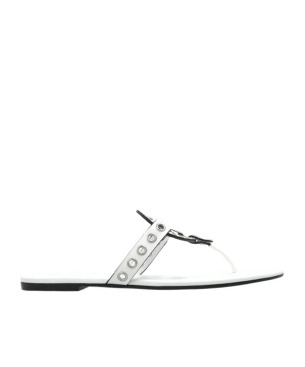 Tory Burch Miller Flip-flops In White