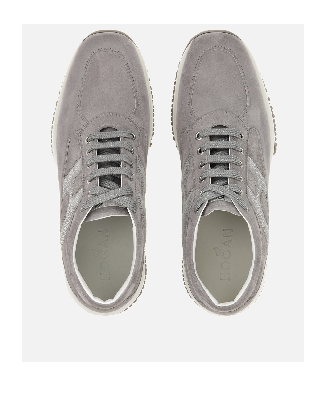 Hogan Interactive Sneakers In Gray