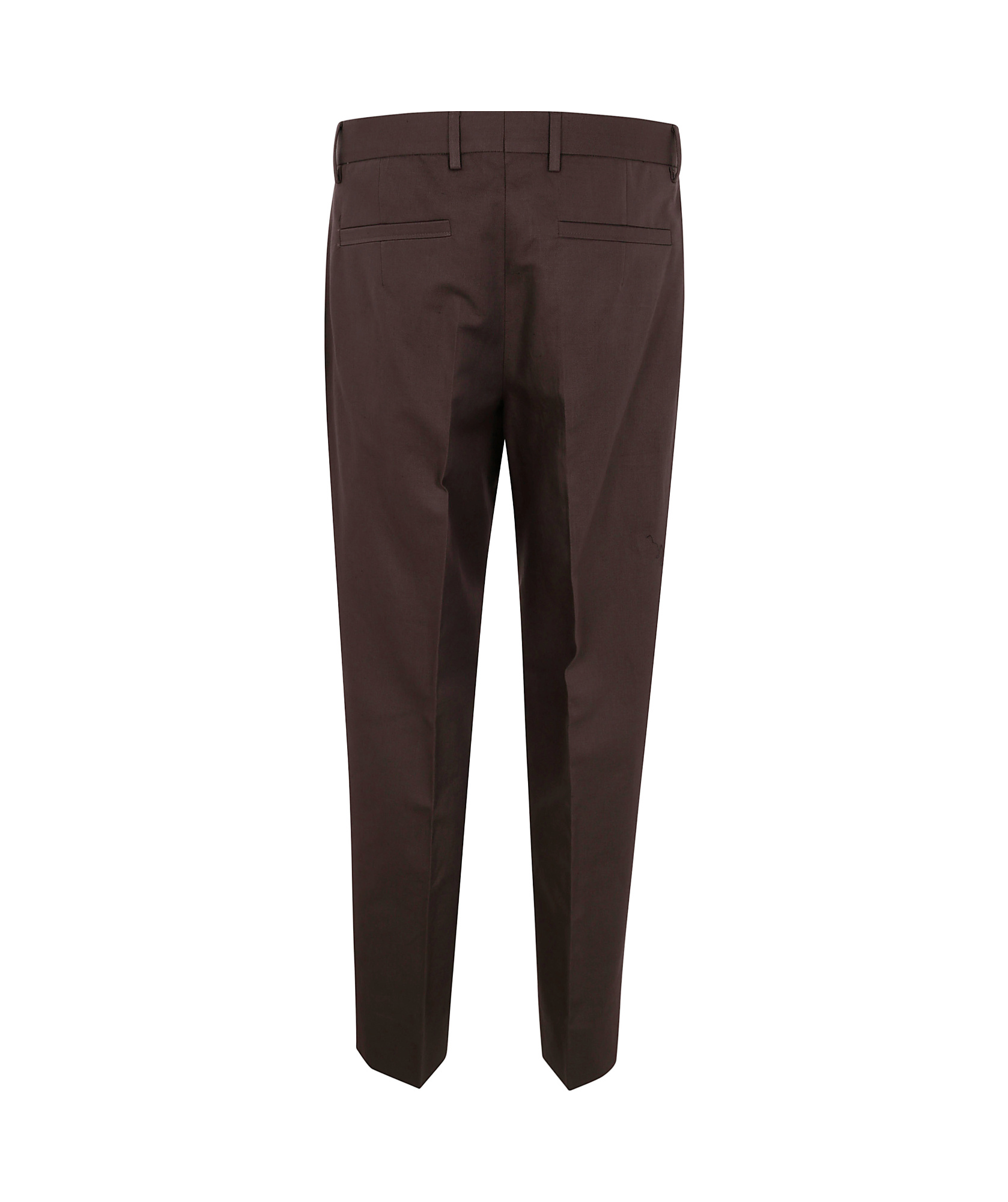Shop Zegna Belt-loop Casual Pants In Black